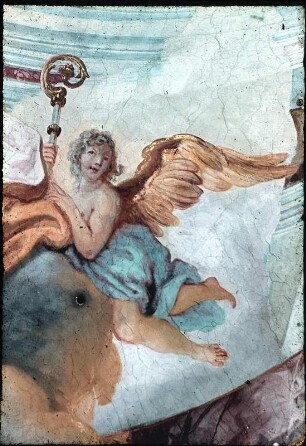 Der heilige Norbert empfängt das Skapulier von der Muttergottes und die Ordensregel vom heiligen Augustin