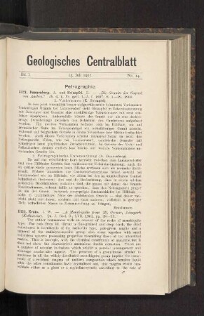15. Juli 1901. No. 14.