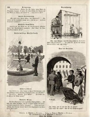 "Unfreiwillige Wasserkunst" "Ausnützung" "Vor der Kaserne"