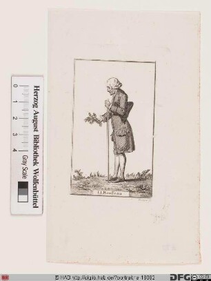 Bildnis Jean-Jacques Rousseau