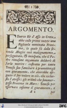 Argomento.