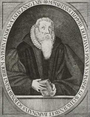 Bildnis des Theologen in Meißen und Glauchau Martin Hammer