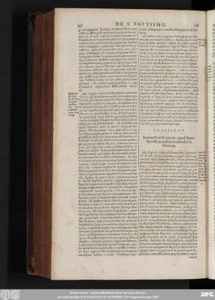 Classis IV. Iterum Pontificiorum, quod Baptismi efficacia se non extendat in futurum.