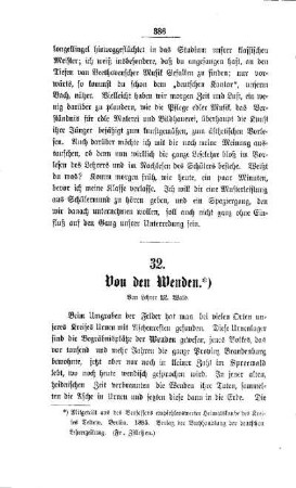 Von den Wenden
