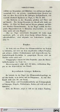 Krystallinisch-körniger Kalkstein