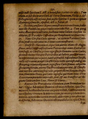 Aeterna Dei Providentia Adventum suum Secundum voluit ...