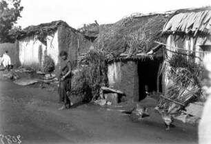 Dorfstraße (Deutsche Indien-Expedition 1926/1929 - 5. Südindien)