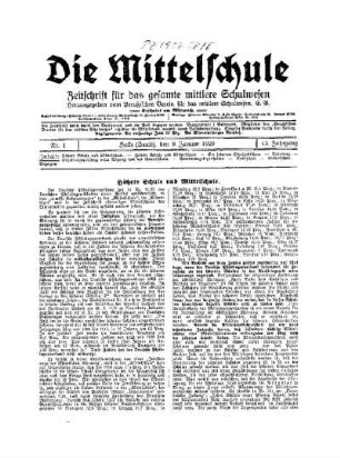 Höhere Schule und Mittelschule