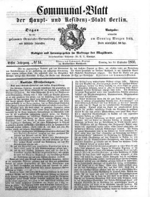 1860,14: No. 14, 30. September 1860