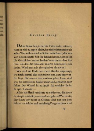 19-22, Dritter Brief