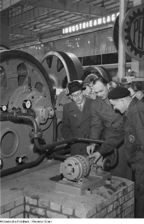 Messestände für Industrieanlagen auf der Leipziger Frühjahrsmesse