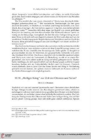 10.10. „Heiliger Krieg“ zur Zeit der Ottonen und Salier?