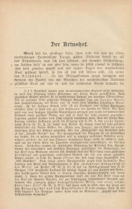 Der Artushof