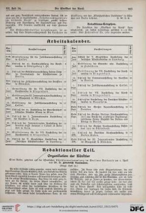 Organisation der Künstler : eine Rede, gehalten auf der öffentlichen Künstlerversammlung im Berliner Rathause am 5. April