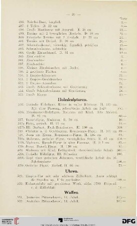 Uhren (Nr. 521-522)