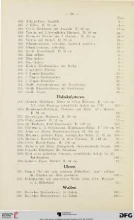 Uhren (Nr. 521-522)