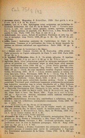 Bibliotheca Catholico-Theologica, Bibliotheca Catholico-Theologica decima nona. Les scholastiques avec leurs commentateurs et leurs adversaires, les mystiques, histoire des ordres réligieux, liturgie, missions, théologie pratique, ouvrages réligieux à figures, grands ouvrages de bibliothèques, etc. etc. etc. : supplément de nos catalogues XXII, XXVIII, XXXI, XXXIV, XXXV, XXXVI, XL, XLI, XLIX, LX, LXII, LXIV, LXXI, LXXX, LXXXII, LXXXVI; LXXXIX : nouvelles aquisitions : en toutes les langues, excepté en Allemand