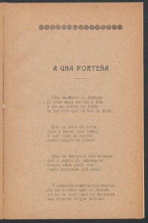 A una porteña