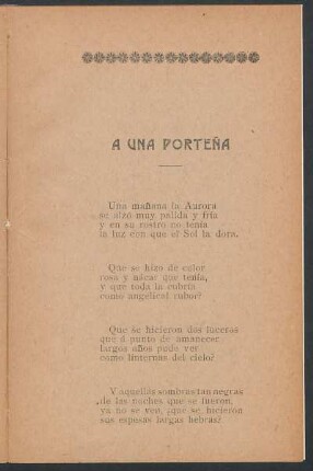 A una porteña