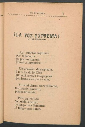 ¡La voz extrema!