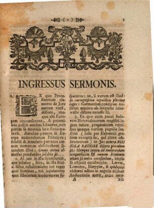 Spiritus Legum Bellus, An & Solidus? Disquisitio