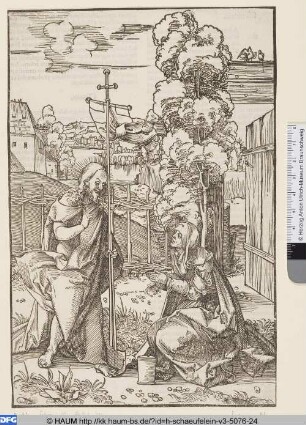 Christus erscheint Maria Magdalena als Gärtner - Noli me tangere