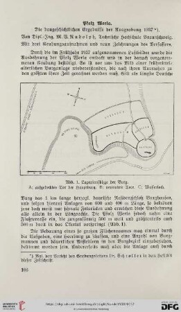 6: Pfalz Werla : die baugeschichtlichen Ergebnisse der Ausgrabung 1937