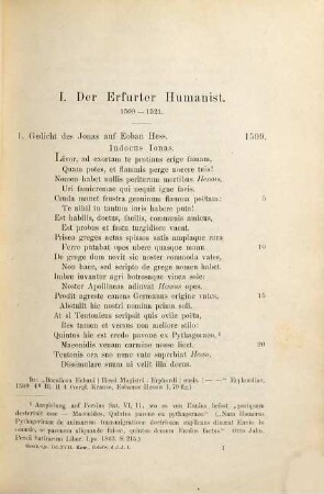 Der Briefwechsel des Justus Jonas, 1