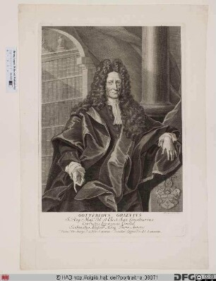 Bildnis Gottfried Graeve (lat. Graevius) d. Ä.
