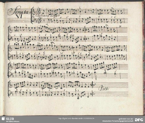 Sonata 6, F-Dur