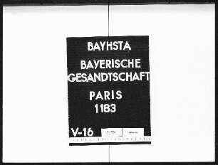 Die Beglaubigung der Unterschriften von bayerischen Gerichtspräsidenten durch die Gesandtschaft