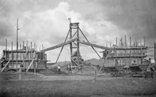 Bau neue Brücke bei Verden/Aller