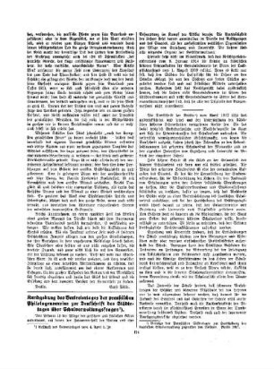 Kundgebung des Vertretertages der preußischen Philologenvereine zur Denkschrift des Städtetages über Schulverwaltungsfragen