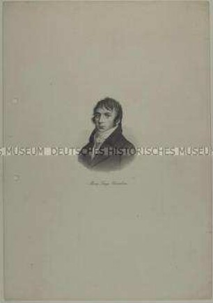 Porträt des italienischen Komponisten Luigi Cherubini