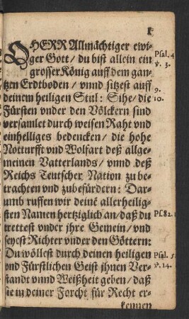 [Herr Allmächtiger ewiger Gott/ ...]