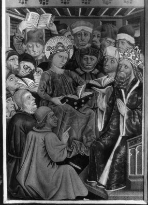 Katharinenaltar: Disput der heiligen Katharina