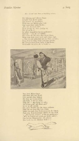 Fräulein Martius. 4. Sang