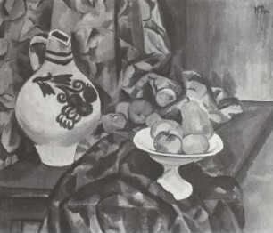 Stilleben mit Obstschale