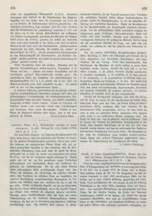 475-476 [Rezension] Cathrein, Victor, Philosophia moralis in usum scholarum