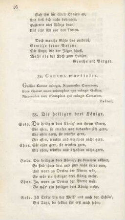 34. Cantus martialis
