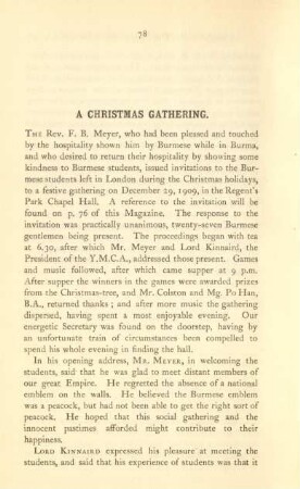 A christmas gathering