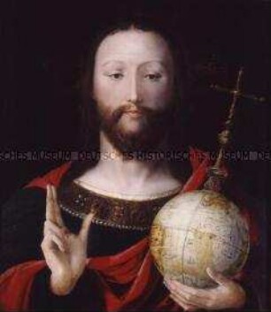 Salvator mundi - Christus mit der Weltkugel