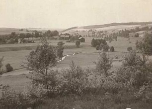 Bad Elster-Mühlhausen. Blick über das Tal des Rauner Baches