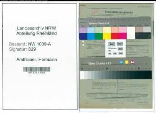 Entnazifizierung Hermann Amthauer , geb. 00.00.0000 ()