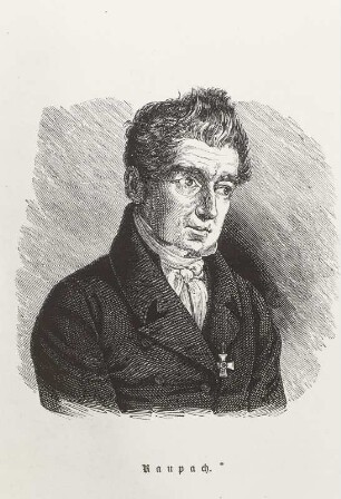 Bildnis des Dichters und Historikers Ernst Raupach