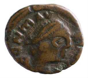 Münze, 12 Nummi, 589/602