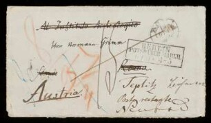 Brief von Wilhelm Grimm an Herman Grimm
