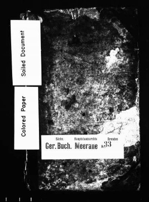 Gerichtshandelsbuch (Forderglauchau Wechselburger Anteil), Bd. 1