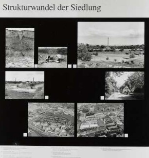 Kulturlandschaft im Strukturwandel. Tafel 5: Strukturwandel der Siedlung (Nr. 158-164)