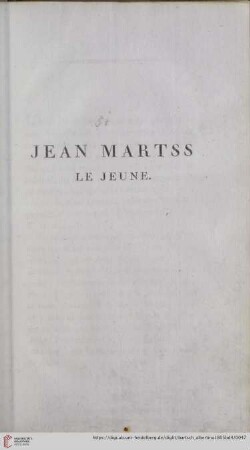 Jean Martss le Jeune